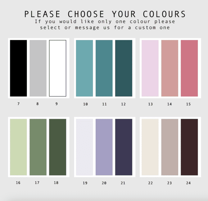 Custom Full Colour Wedding Squares - Image 6